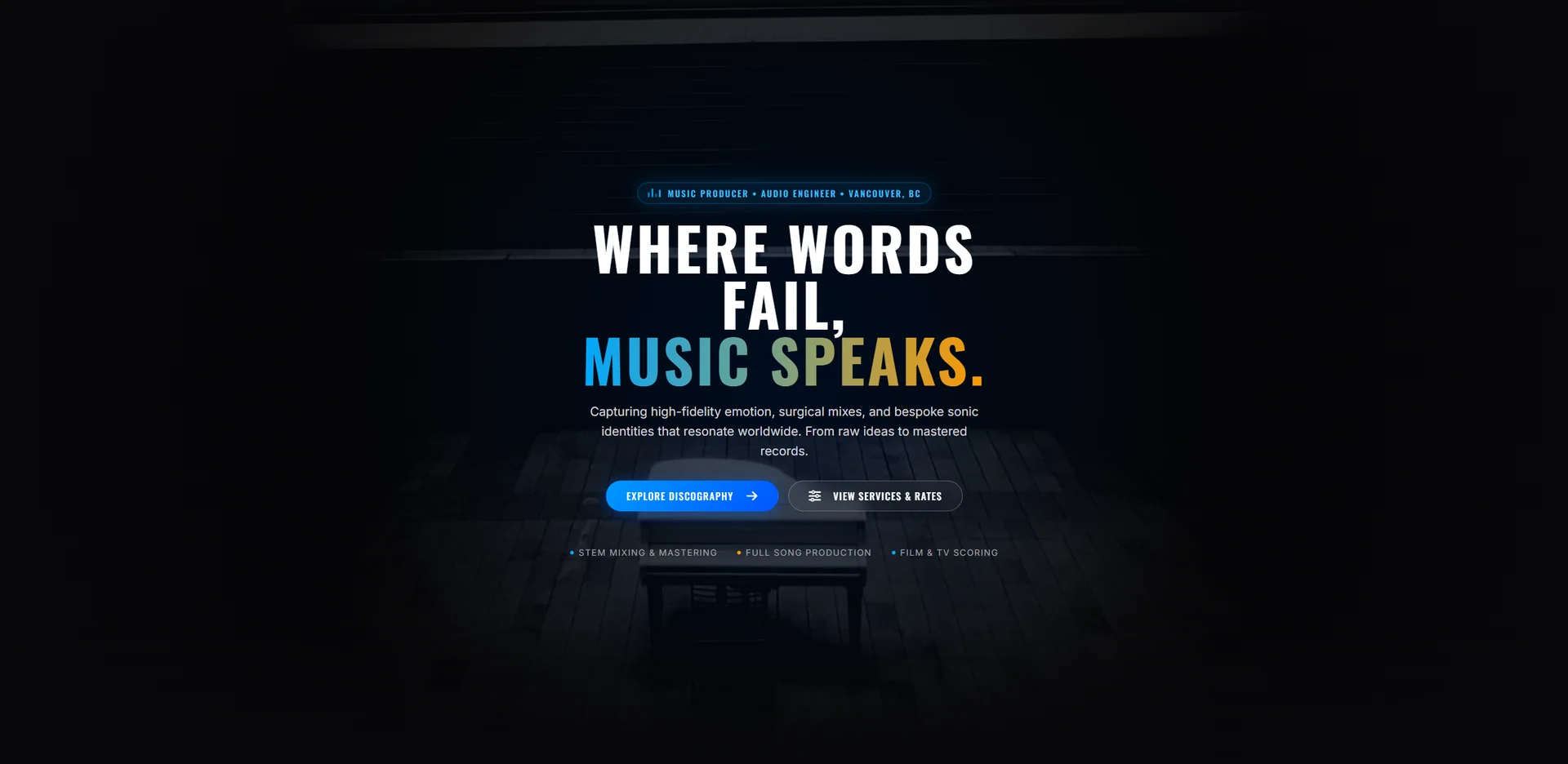 Screenshot of MR.BLUE